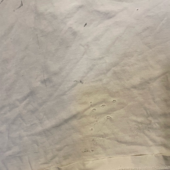 THRASHED tapout t-shirt mma tee graphic holes y2k - Picture 3 of 4